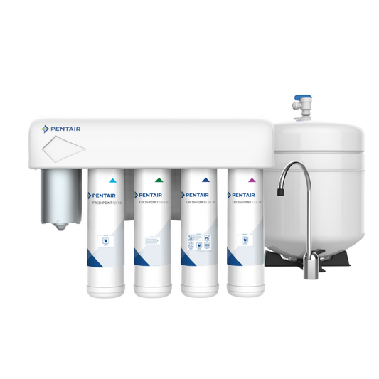 Système d'osmose inverse Pentair FreshPoint GRO-475BP avec pompe de rappel